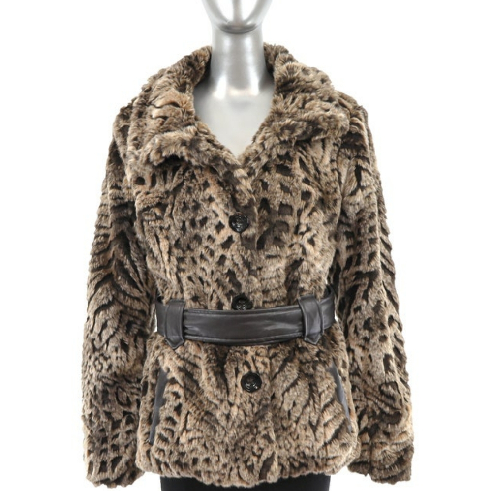 Steve Madden faux fur jacket